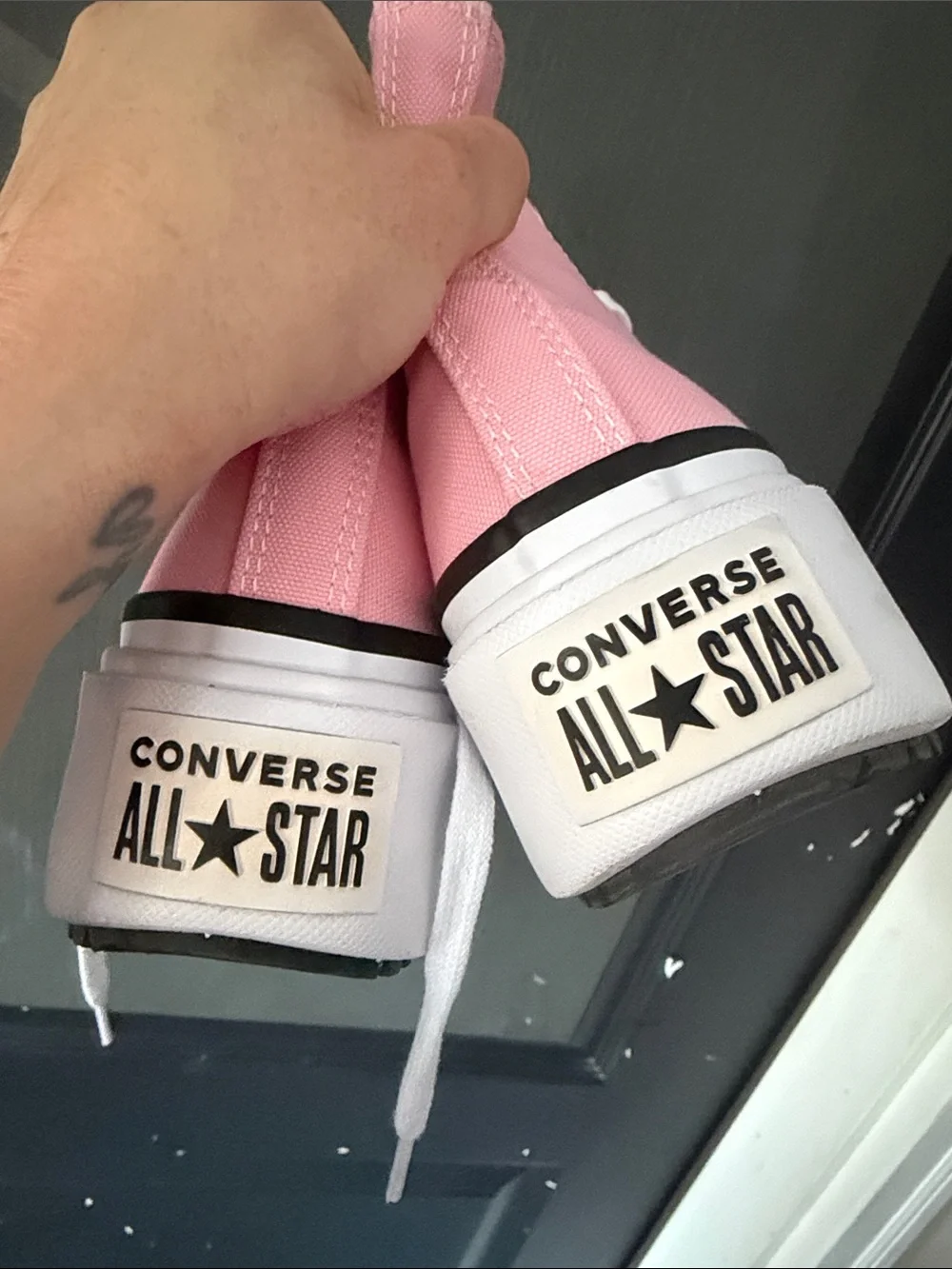 Converse worn once
